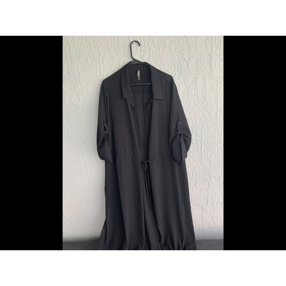 TORRID 3 Long Shirt Dress Coverup - Picture 6 of 6